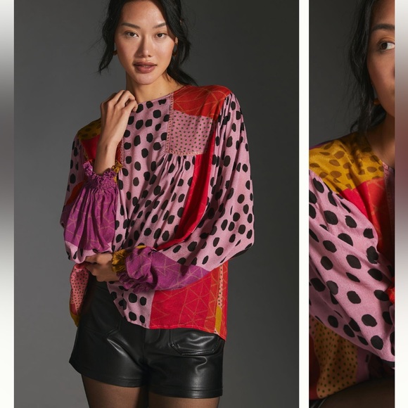 Anthropologie Tops Miranda Peasant Blouse From Anthropologie Poshmark